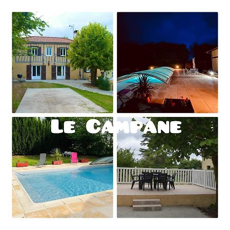 Gite Le Campane - Piscine Partagee Borne Recharge Vehicule 22Kwh Laujuzan Bagian luar foto